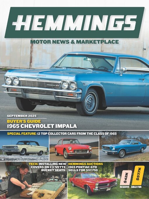 Détails du titre pour Hemmings Motor News par American City Business Journals_Hemmings - Disponible